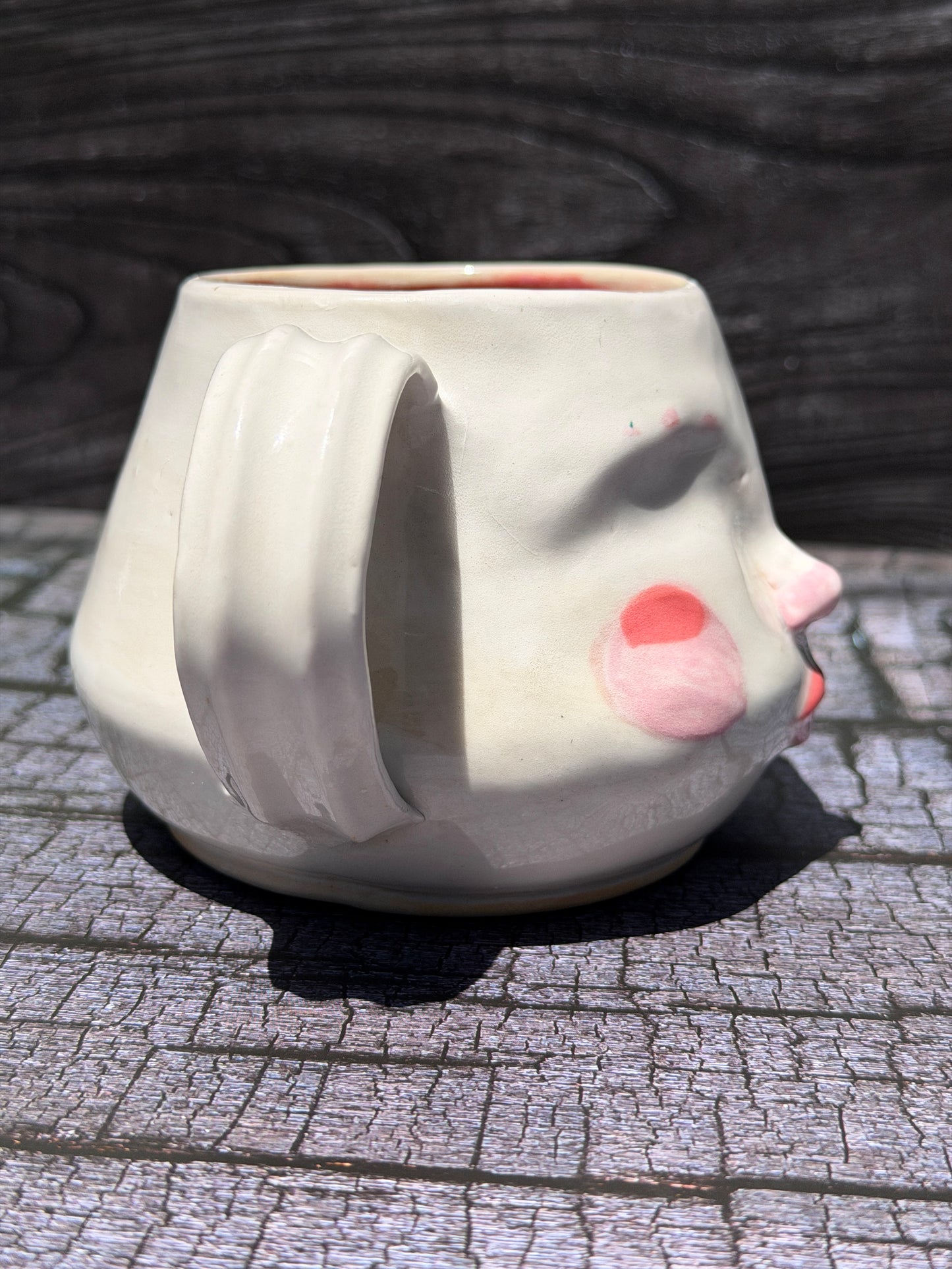 Painted Face Mug