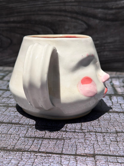 Painted Face Mug