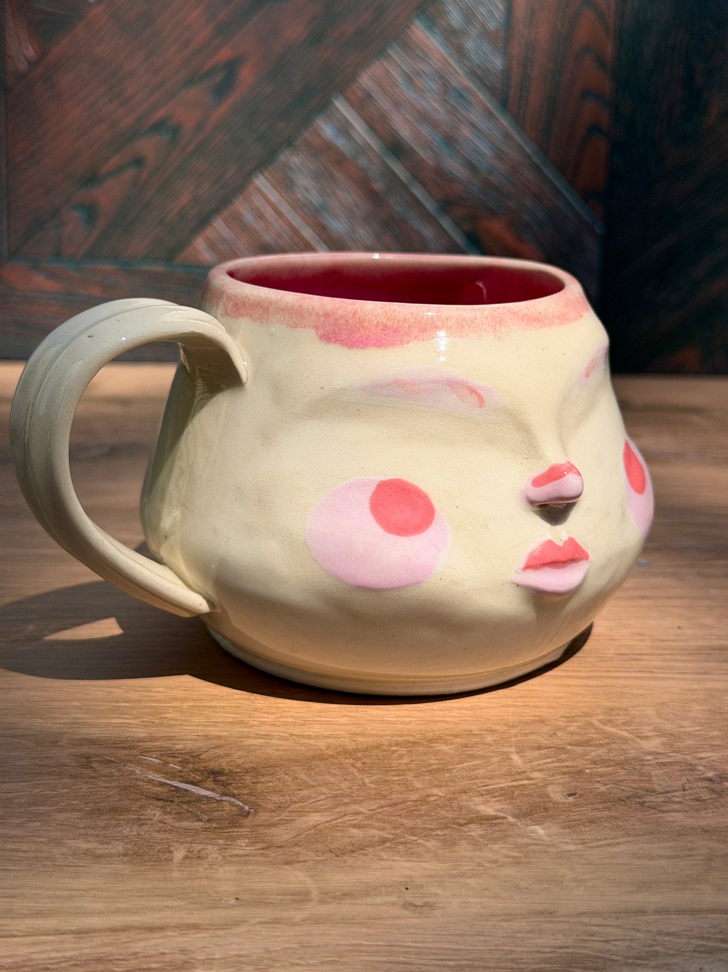 Painted Face Mug No. 17