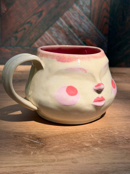 Painted Face Mug No. 17