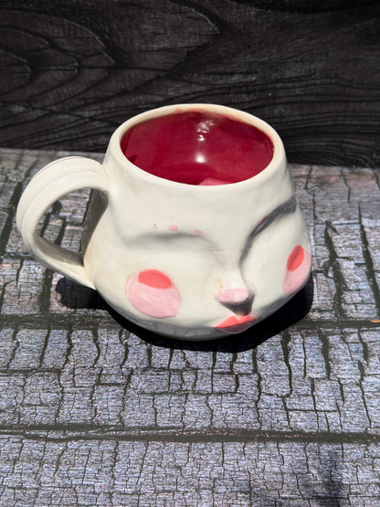 Painted Face Mug