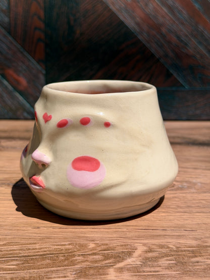 Painted Face Mug No. 15
