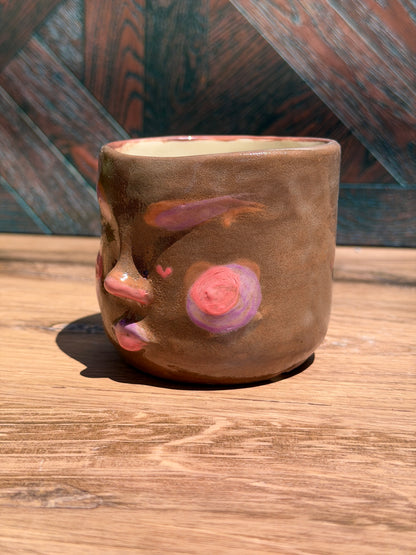 Painted Face Planter No. 7
