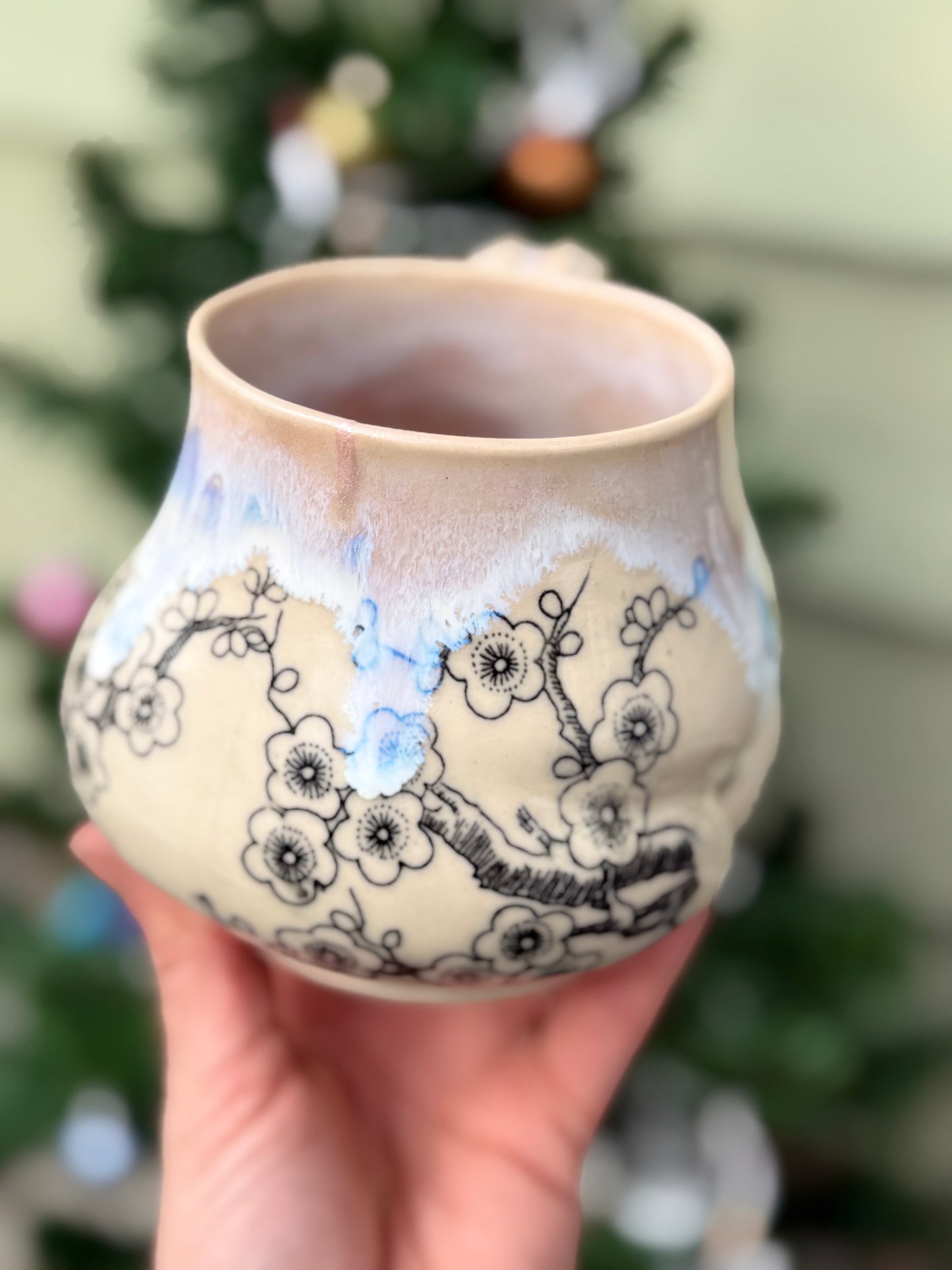 Cherry Blossom Butt Mug No. 2