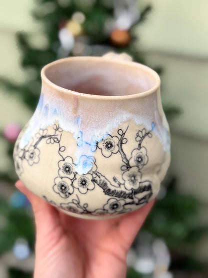 Cherry Blossom Butt Mug No. 2