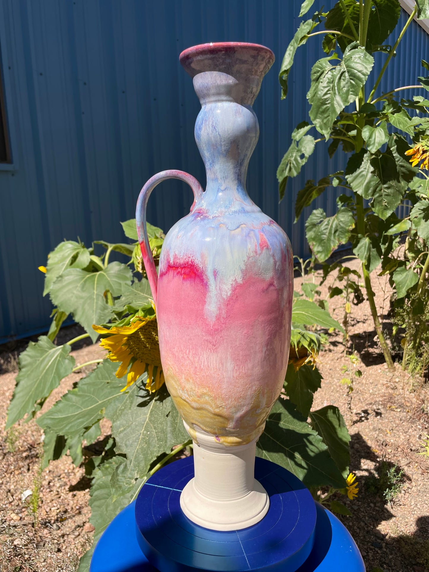 Sunrise Cloud Vase