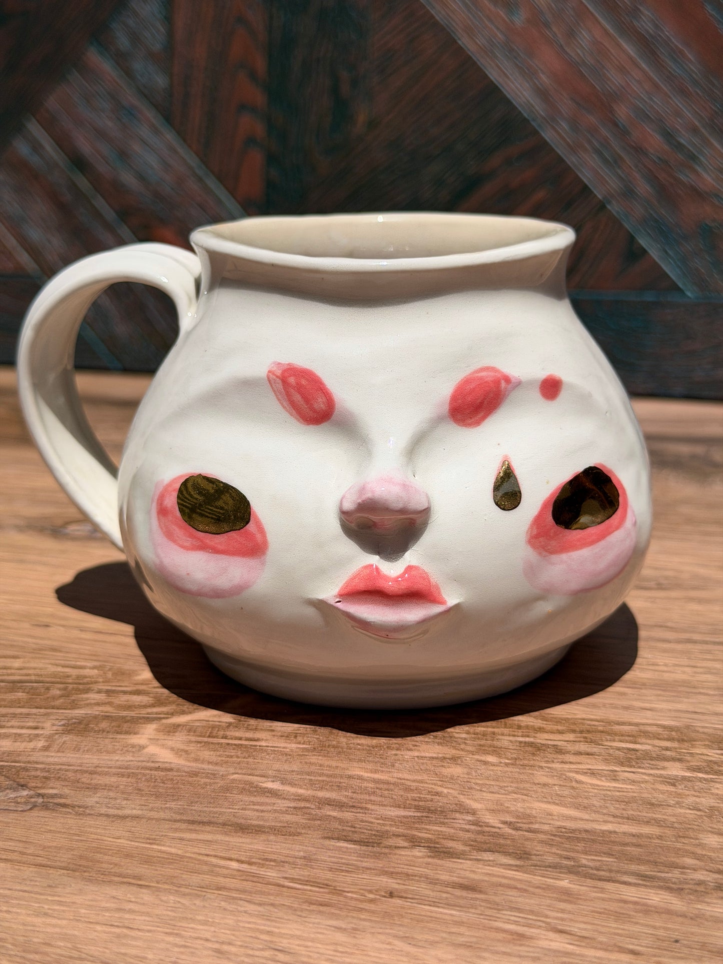Painted Face Mug No. 9