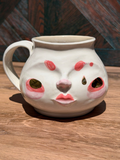 Painted Face Mug No. 9