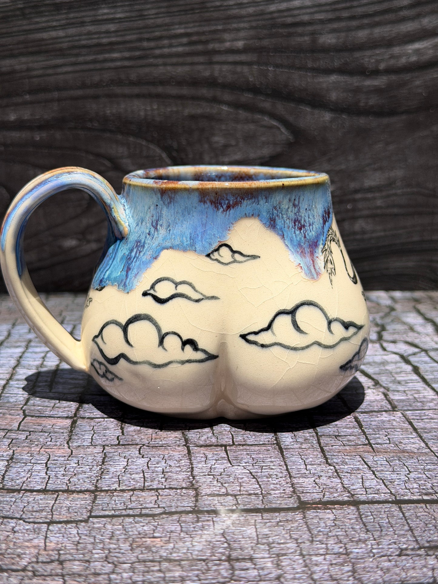 Cloud Butt Mug No. 3