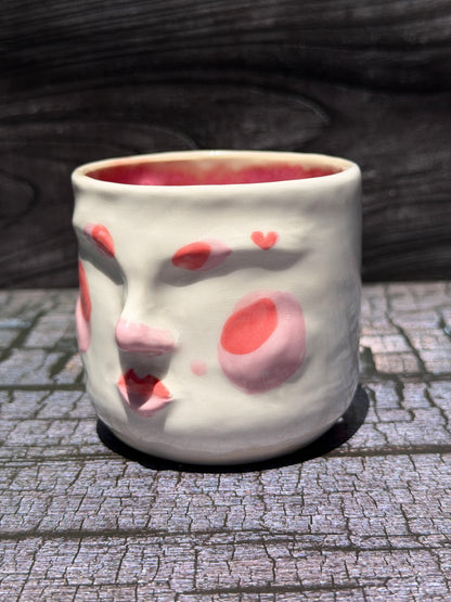 Painted Face Planter