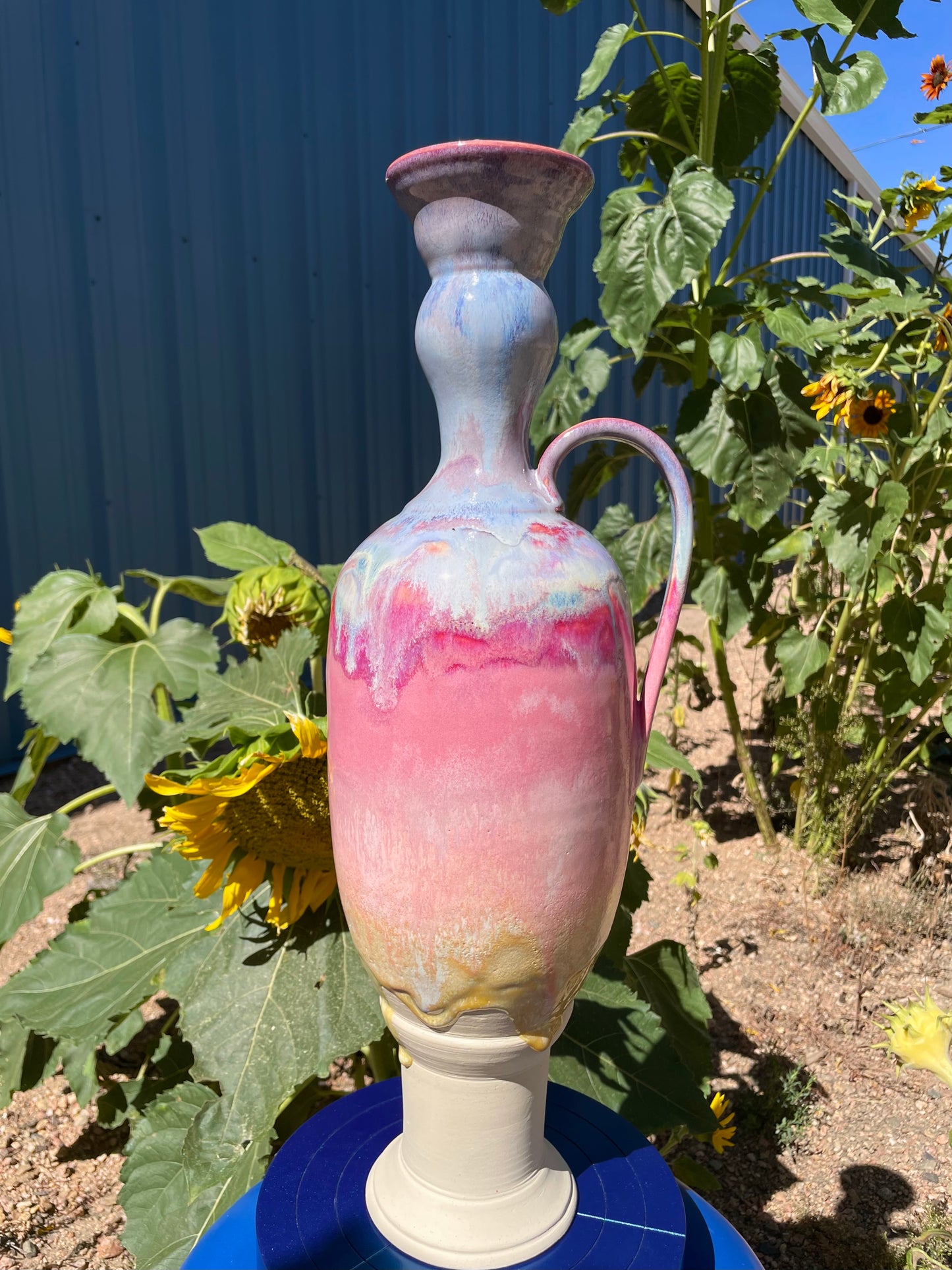 Sunrise Cloud Vase