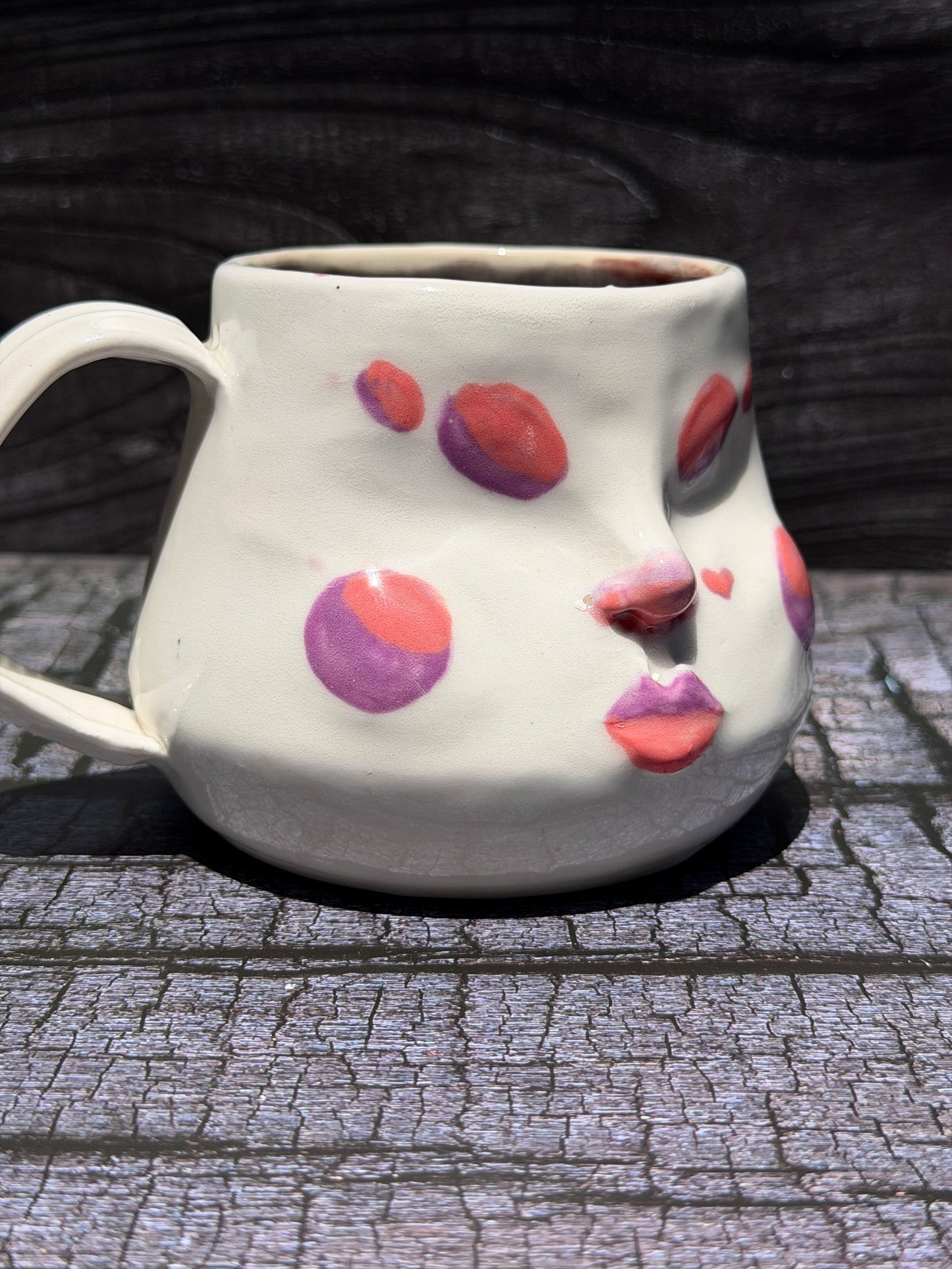 Painted Face Mug No. 3