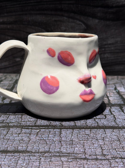 Painted Face Mug No. 3