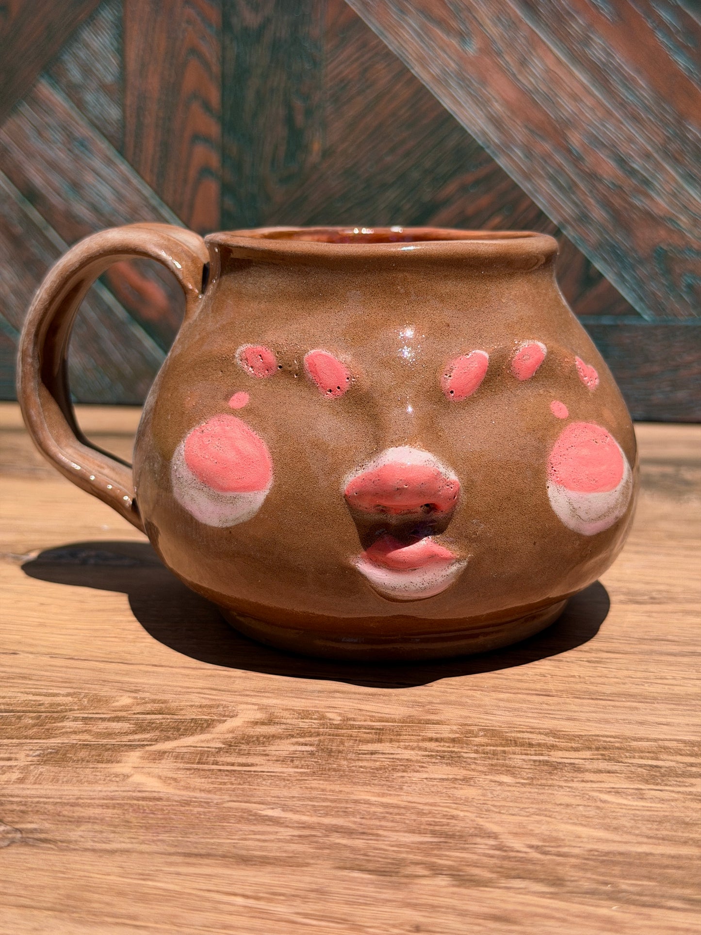Painted Face Mug No. 13