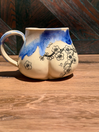 Cherry Blossom Butt Mug No. 6