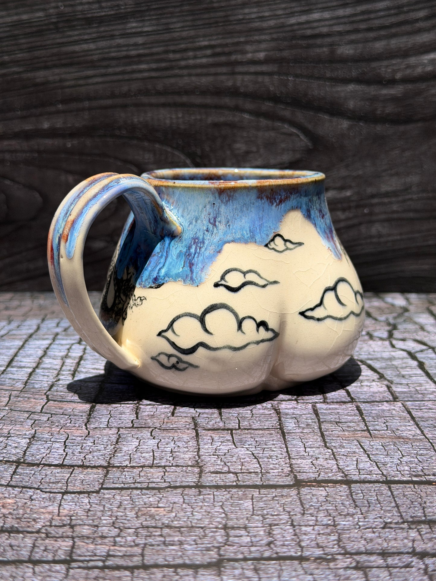 Cloud Butt Mug No. 3