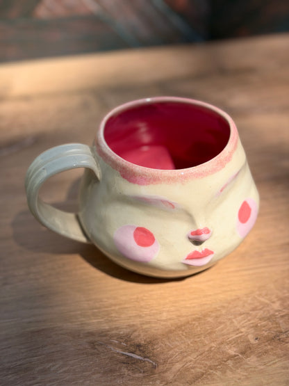 Painted Face Mug No. 17