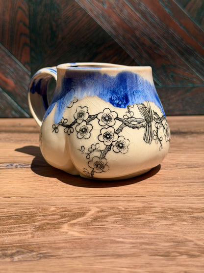 Cherry Blossom Butt Mug No. 6