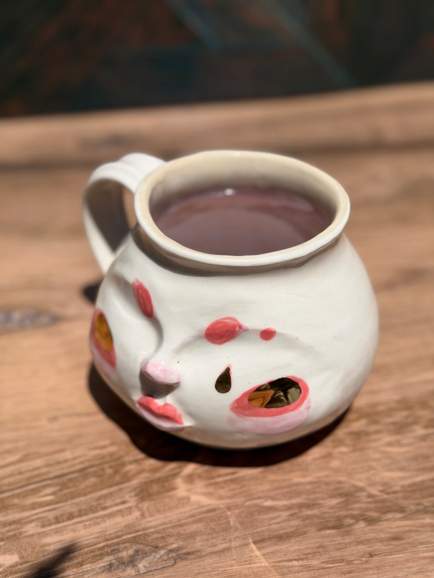 Painted Face Mug No. 9