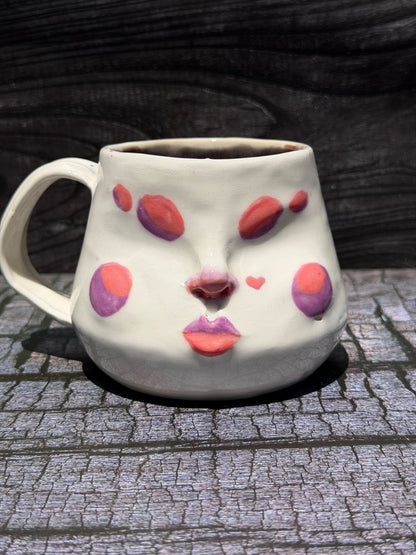 Painted Face Mug No. 3