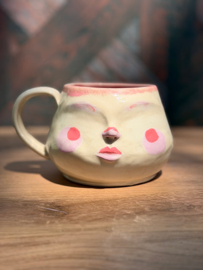 Painted Face Mug No. 17