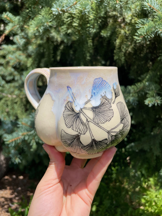 Ginkgo Butt Mug