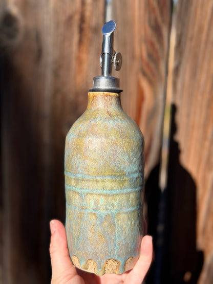 Copper Moss Oil Pourer