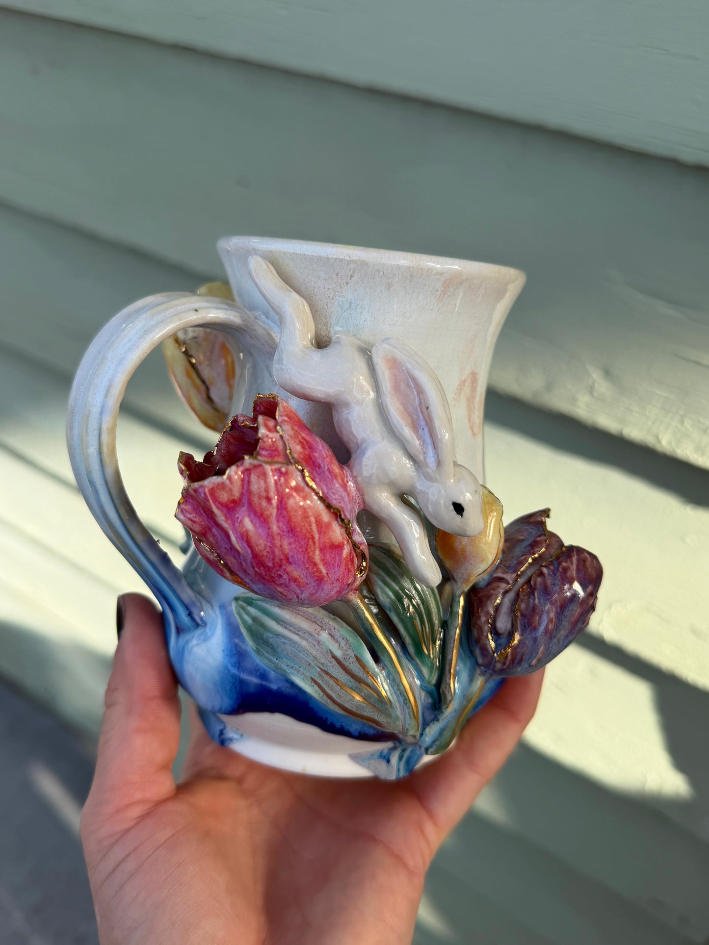 White Rabbit Mug