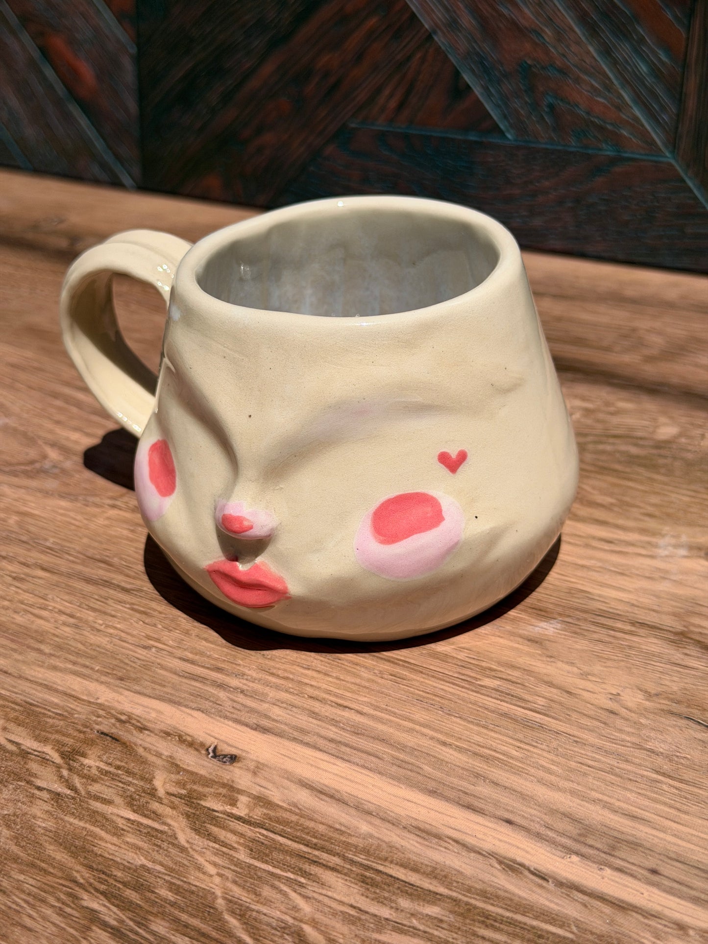 Painted Face Mug No. 14