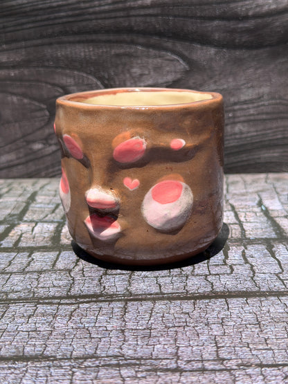 Painted Face Planter No. 2