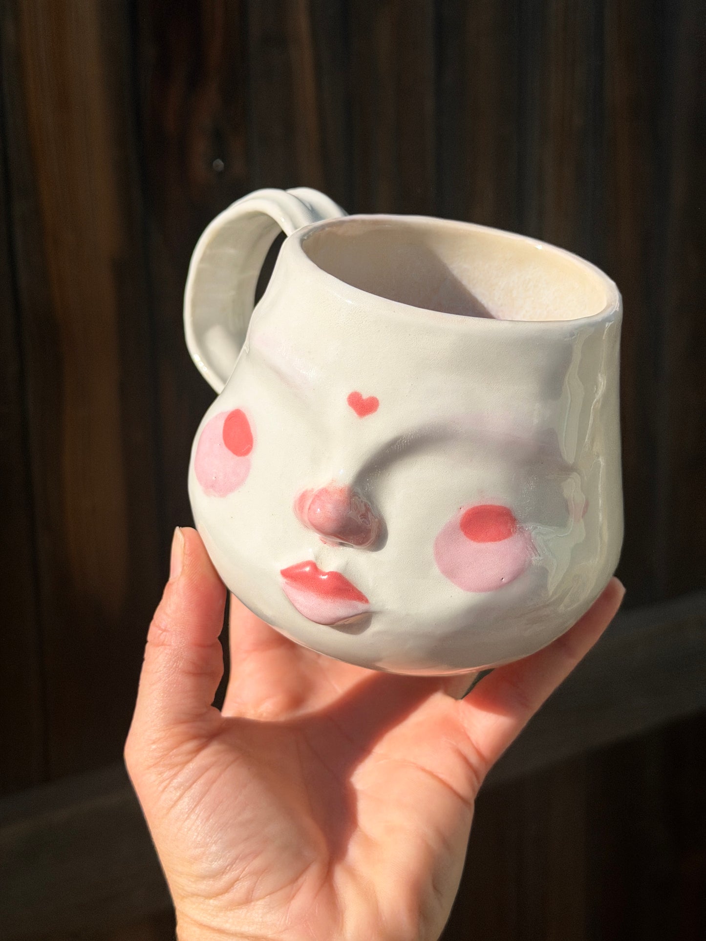 Painted Face Mug No. 5