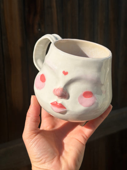 Painted Face Mug No. 5