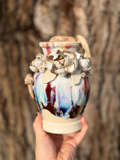 Magnolia Snake Vase