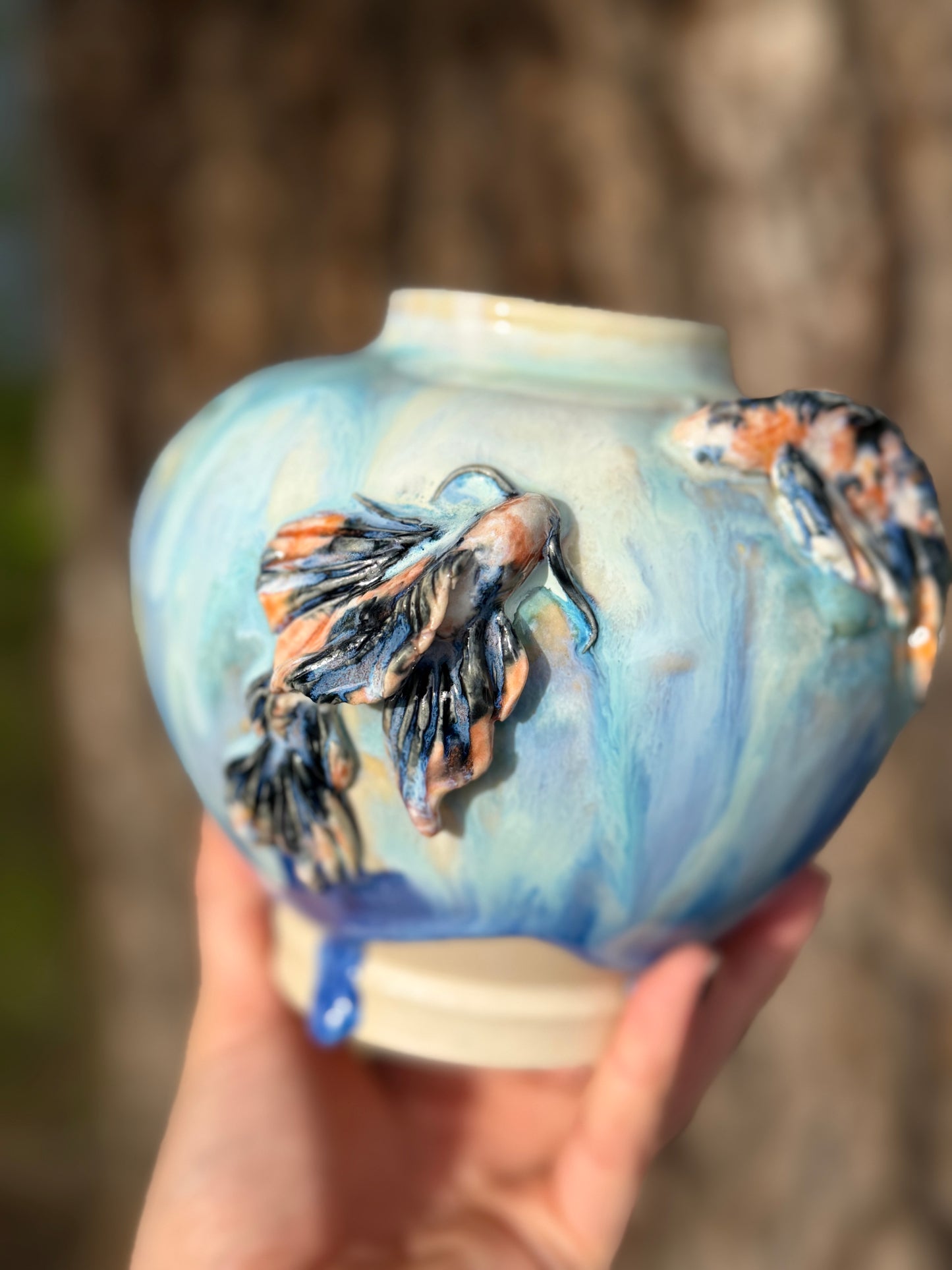 Koi Vase