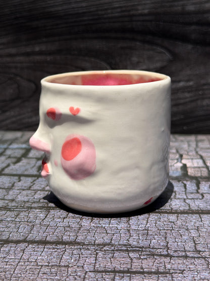 Painted Face Planter