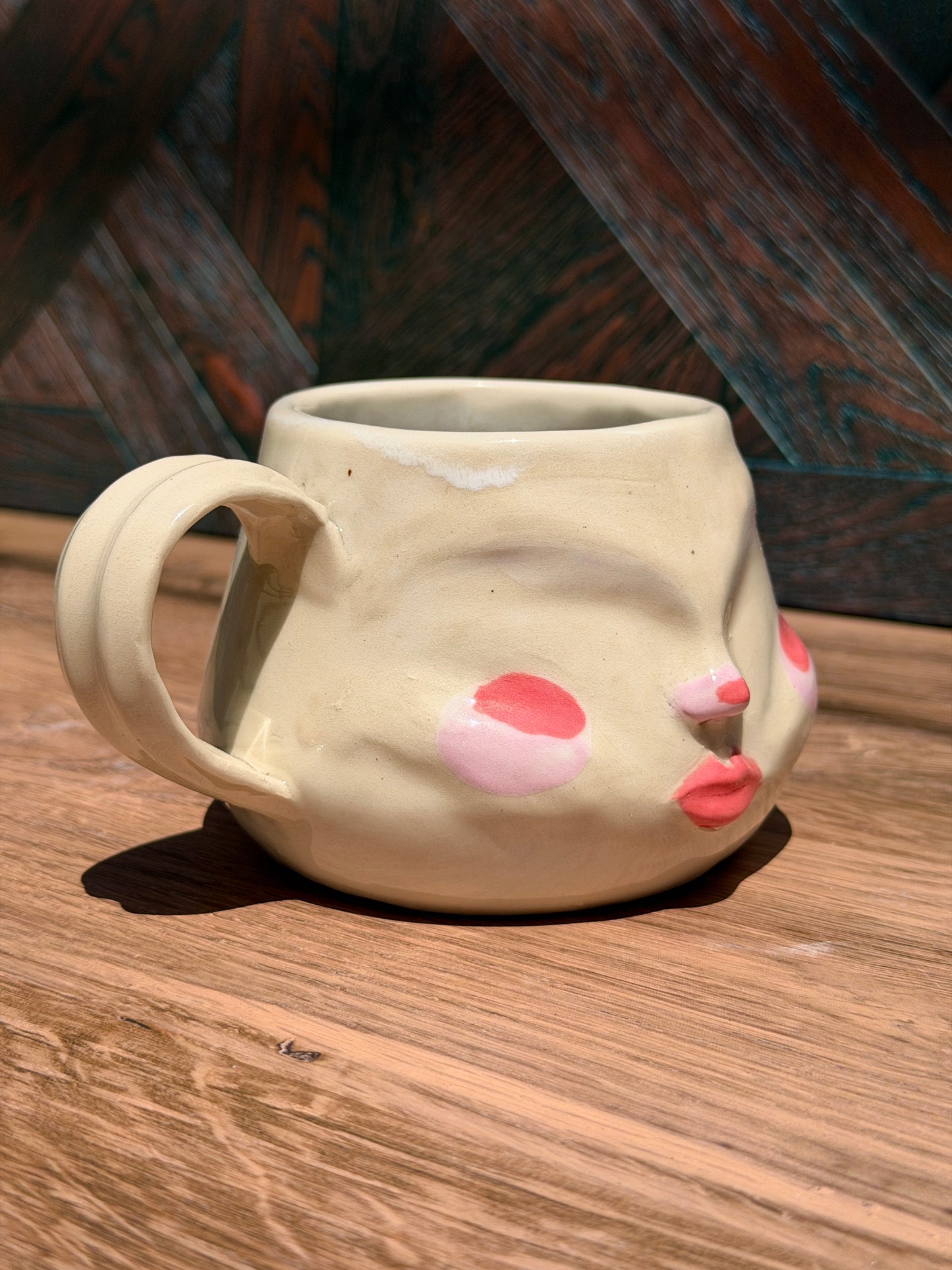 Painted Face Mug No. 14