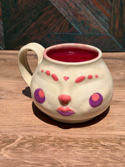 Painted Face Mug No. 6