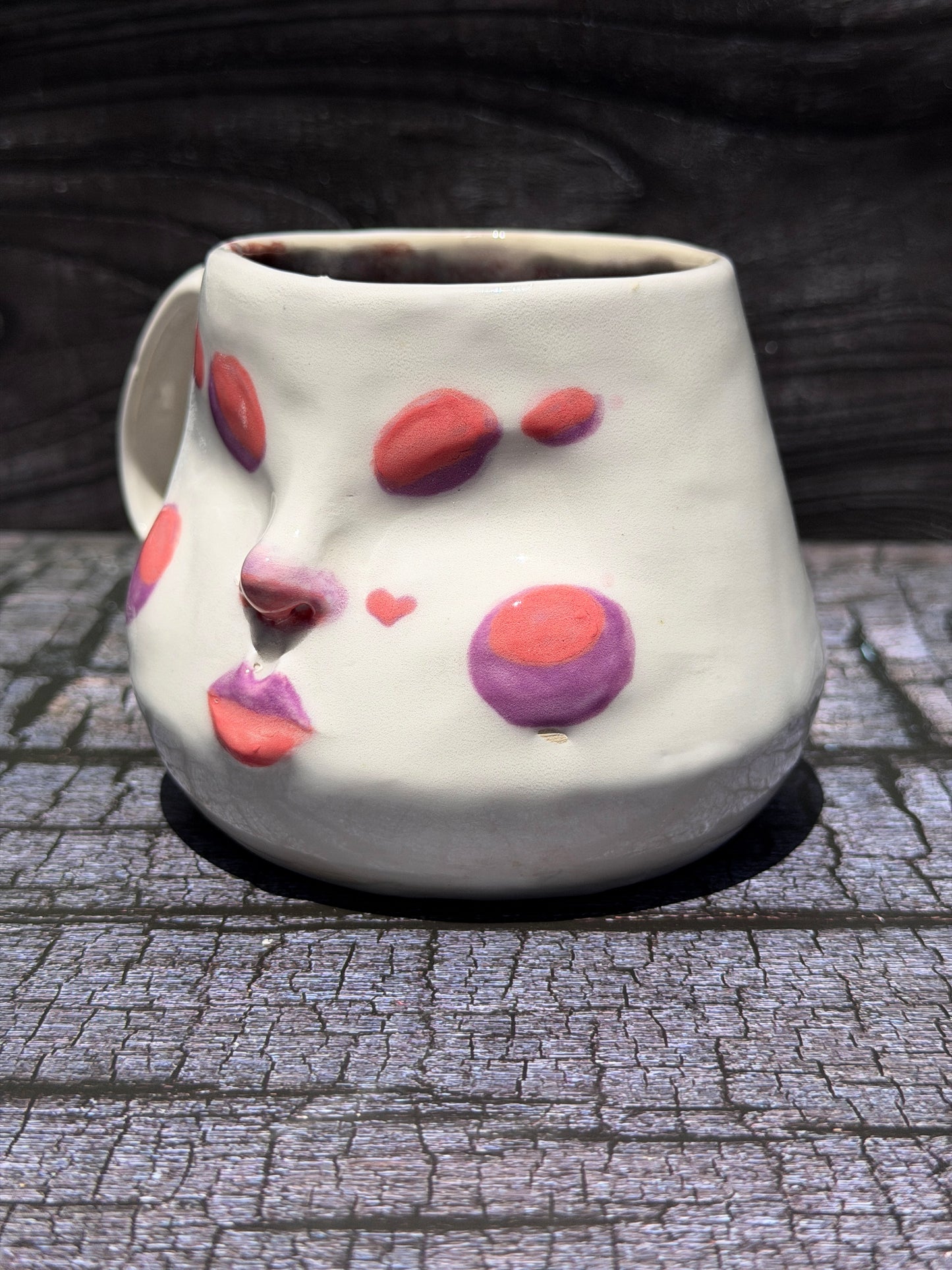 Painted Face Mug No. 3