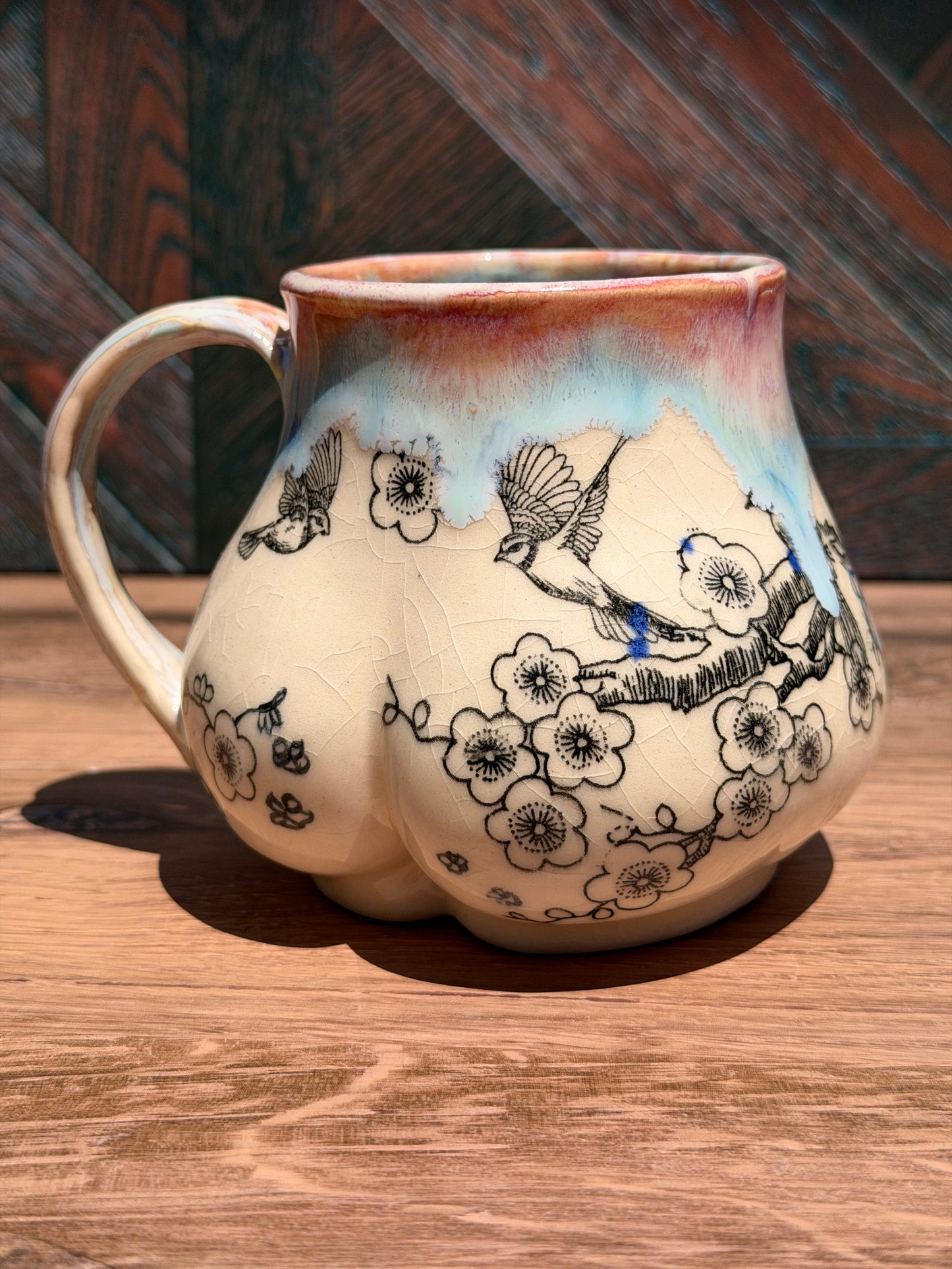 Cherry Blossom Butt Mug No. 5