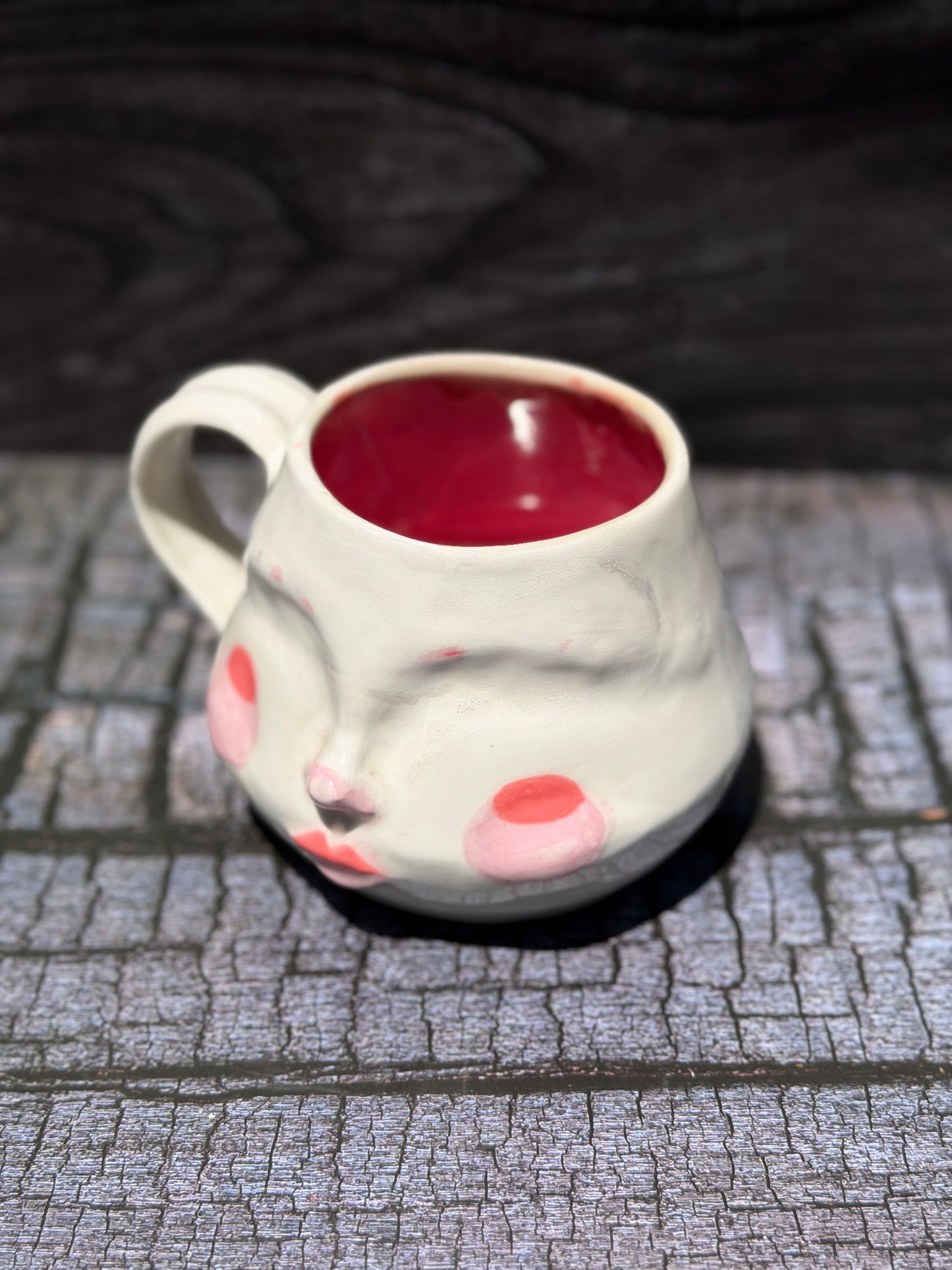 Painted Face Mug