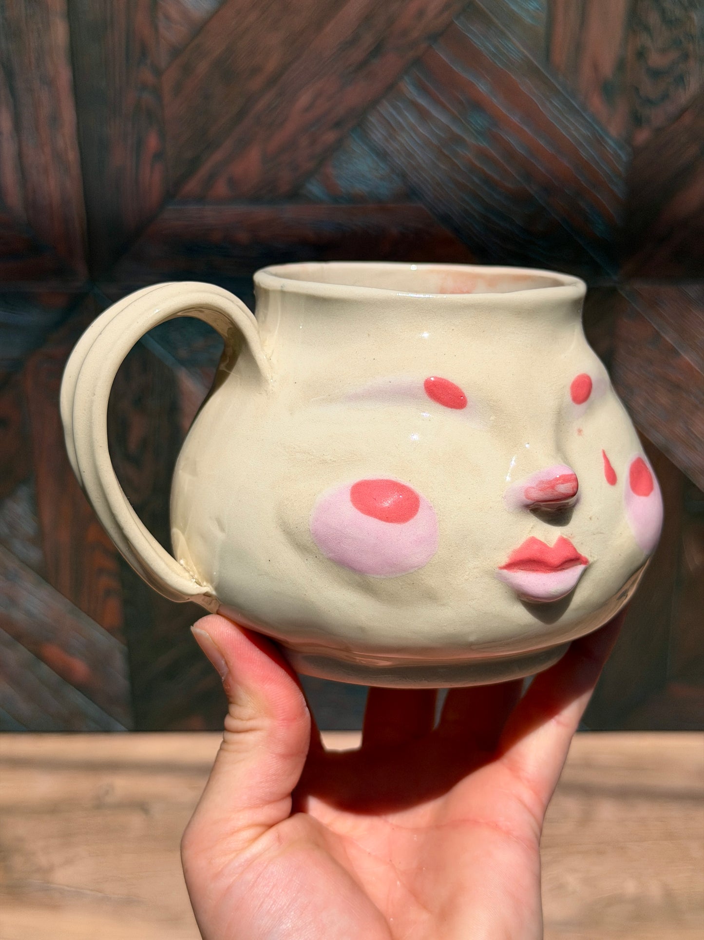 Painted Face Mug No. 7