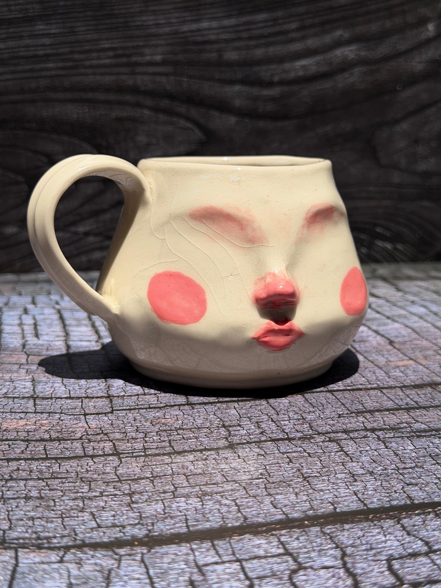 Painted Face Mug No. 4