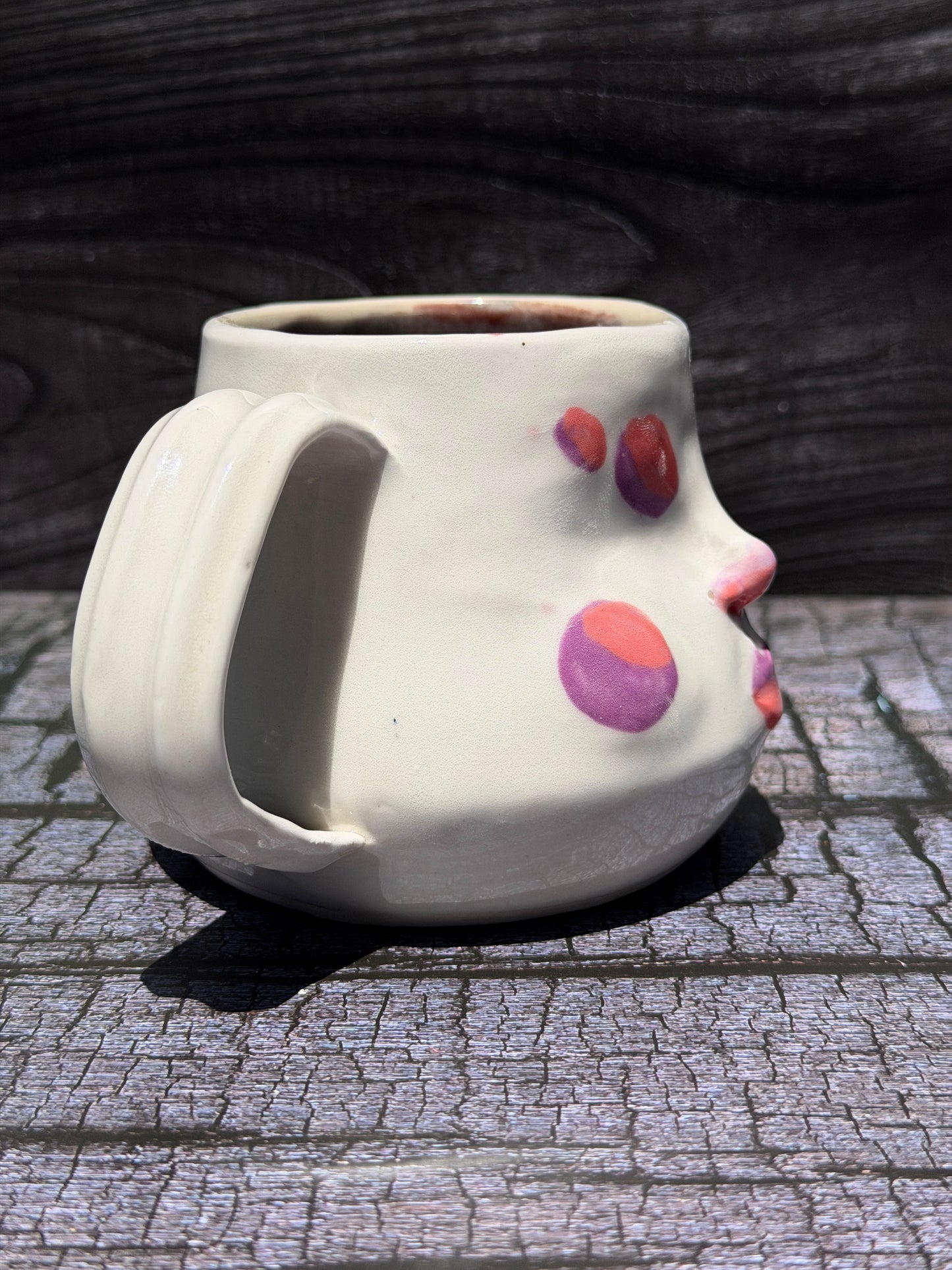 Painted Face Mug No. 3