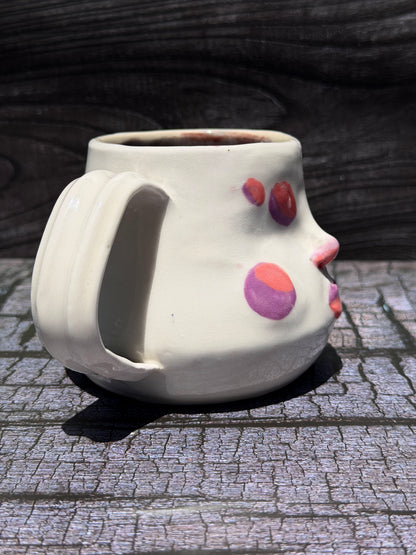 Painted Face Mug No. 3