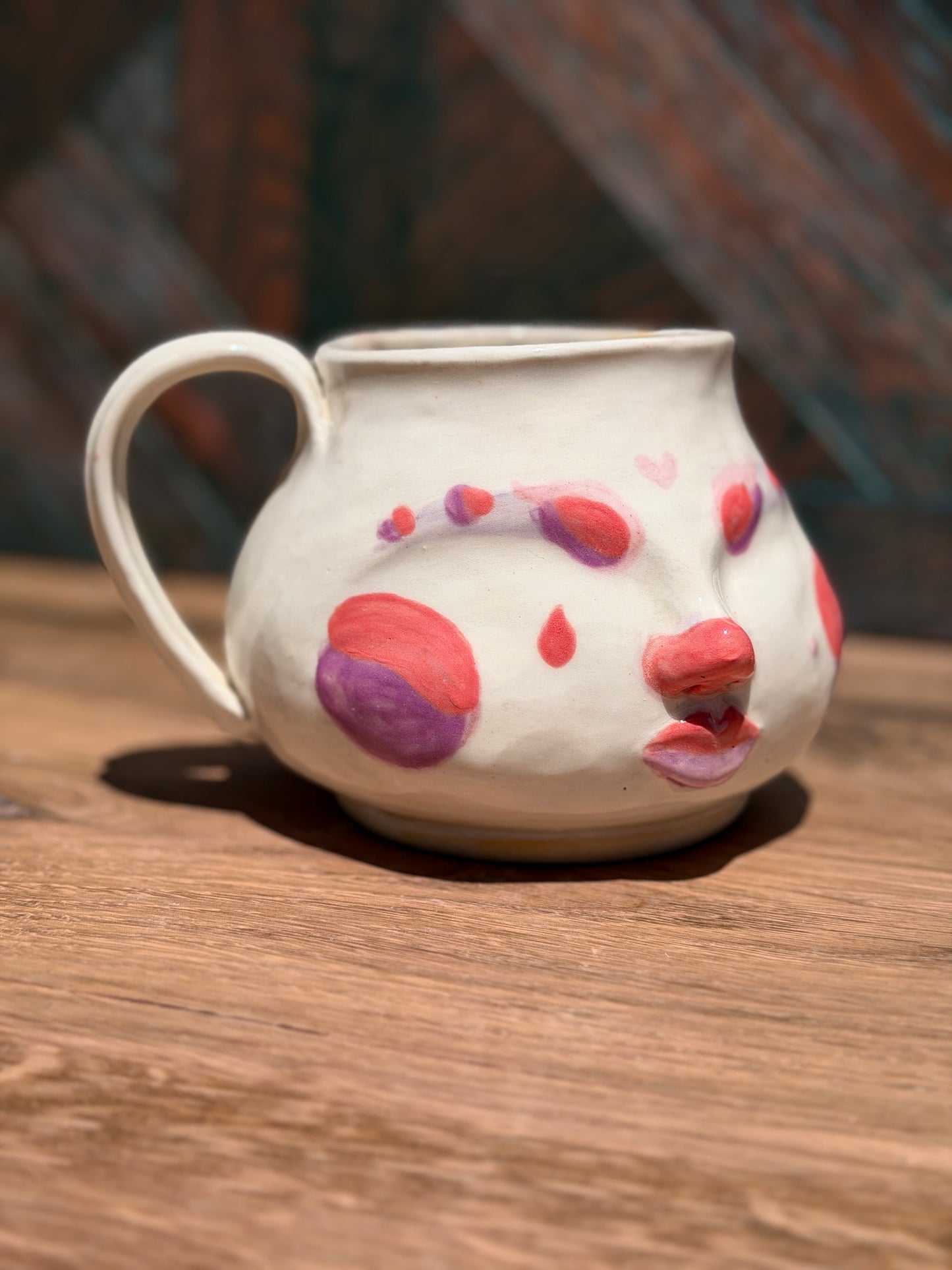 Painted Face Mug No. 12