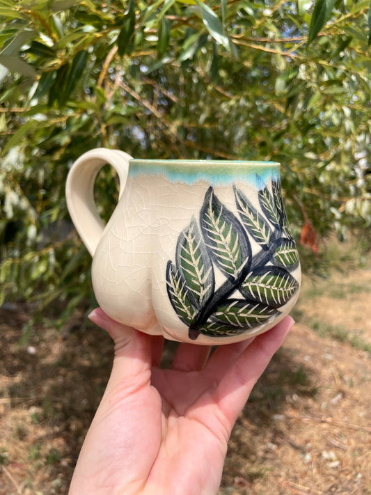 Fern Butt Mug