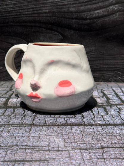 Painted Face Mug