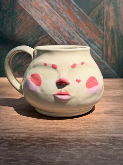 Painted Face Mug No. 16