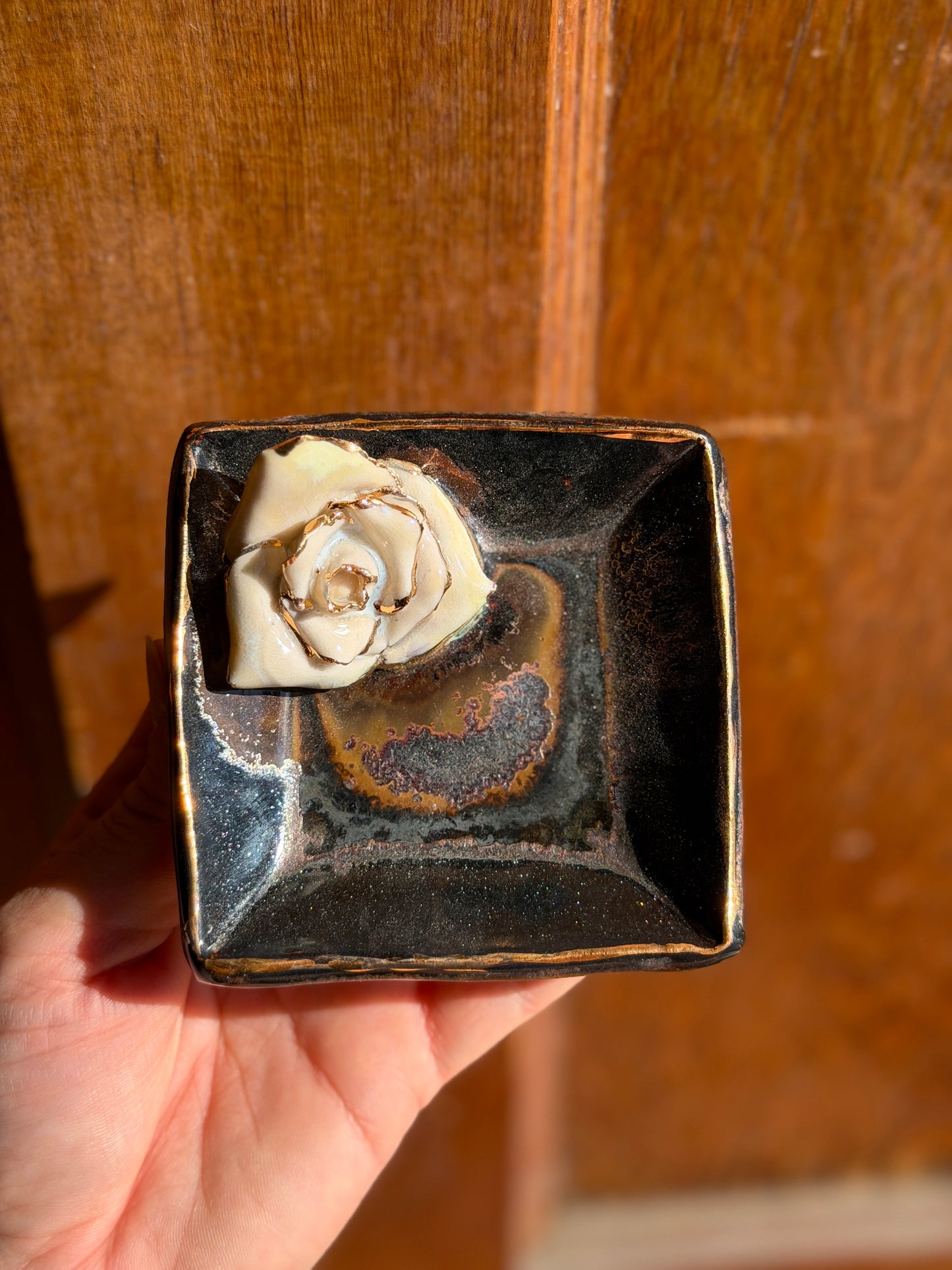 Rose Jewelry Dish