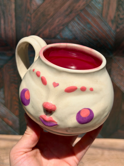 Painted Face Mug No. 6